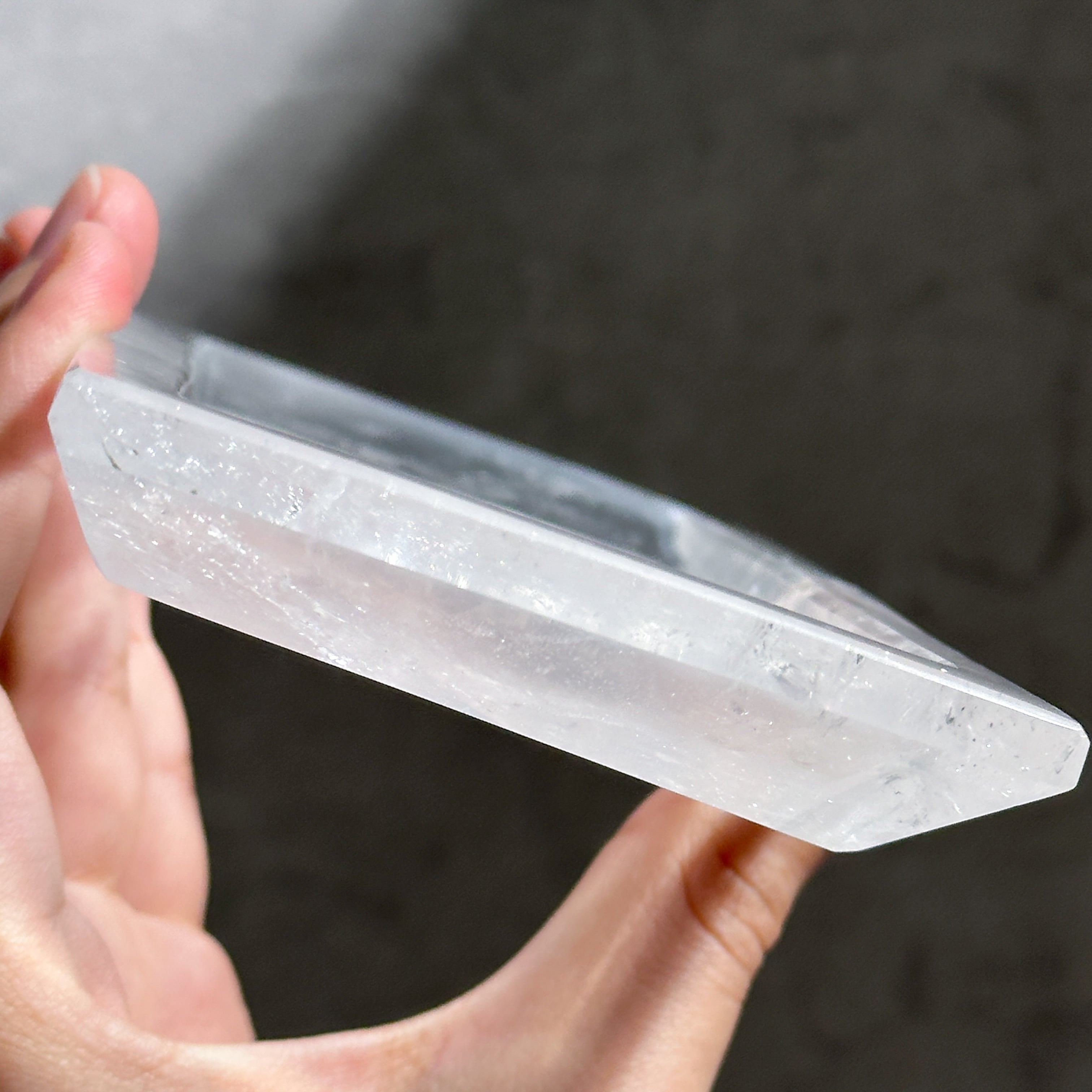 クリアクォーツのトレー 01◇ Clear Quartz ◇ 天然石・鉱物