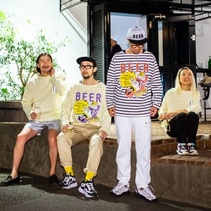 LOOSEMAN&BEER オリジナルバスクシャツ イエロー