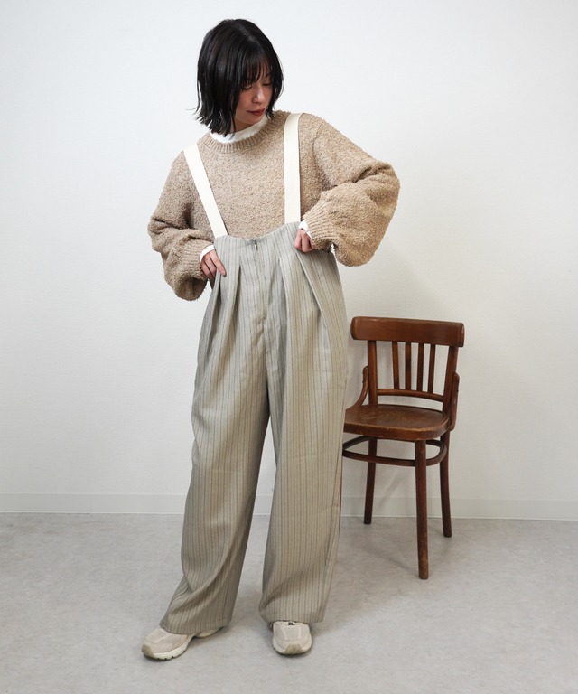 ツータックサロペット　5275015（1225）