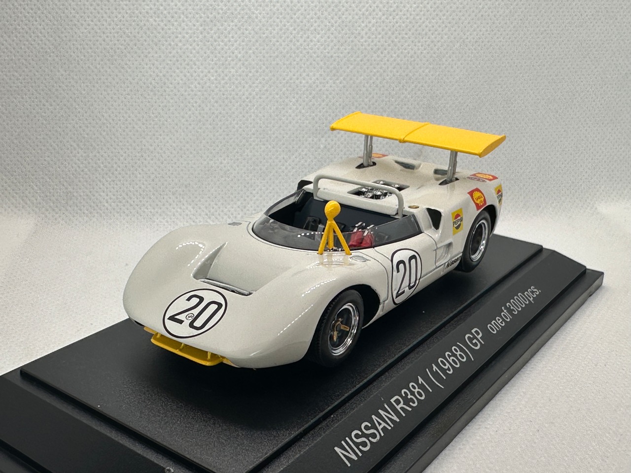 【エブロ】 1/43  日産 R381 (白#20) 買取品