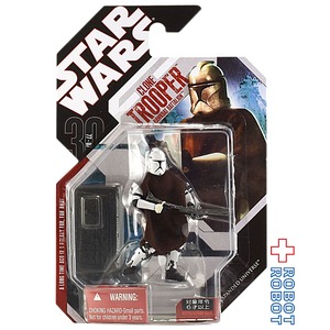 スター・ウォーズ 30th 2007-50 クローン・トルーパー w ポンチョ ベーシックフィギュア [EU] 2008(コイン無し) 国内版 未開封