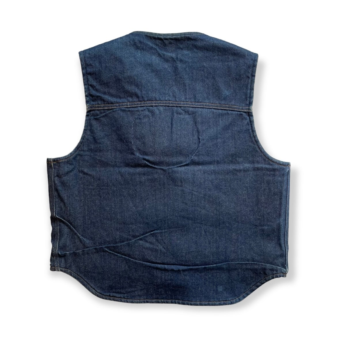 USA製 80s CARHARTT(カーハート) 100 Years Model Denim Vest USA製 80s CARHARTT(カーハート) 100 Years Model Denim Vest