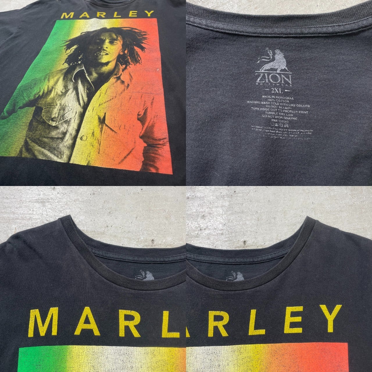 00年代 BOB MARLEY ボブマーリー レゲエ アーティスト プリントTシャツ