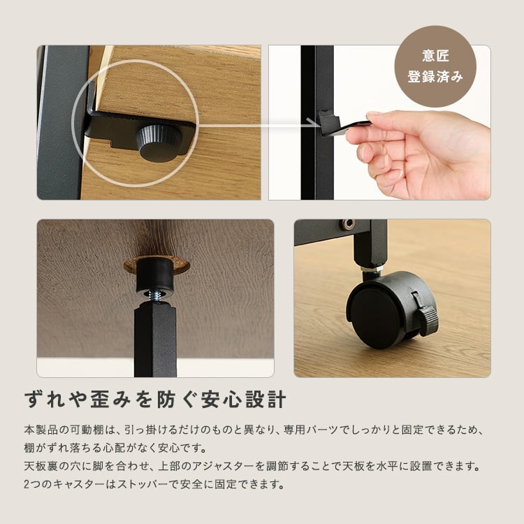 ワゴン テーブル付き 折りたたみ 幅95 作業台 キッチンワゴン