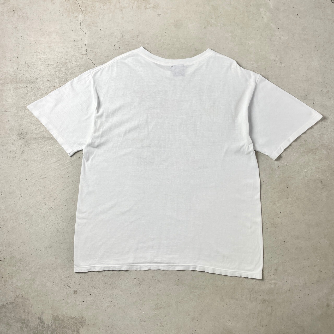 90年代 USA製 フラワー 蝶 アート プリント Tシャツ メンズXL 古着 90s 
