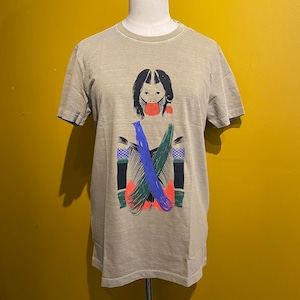 カヤポ族のTシャツ 【Mulher preparada p】