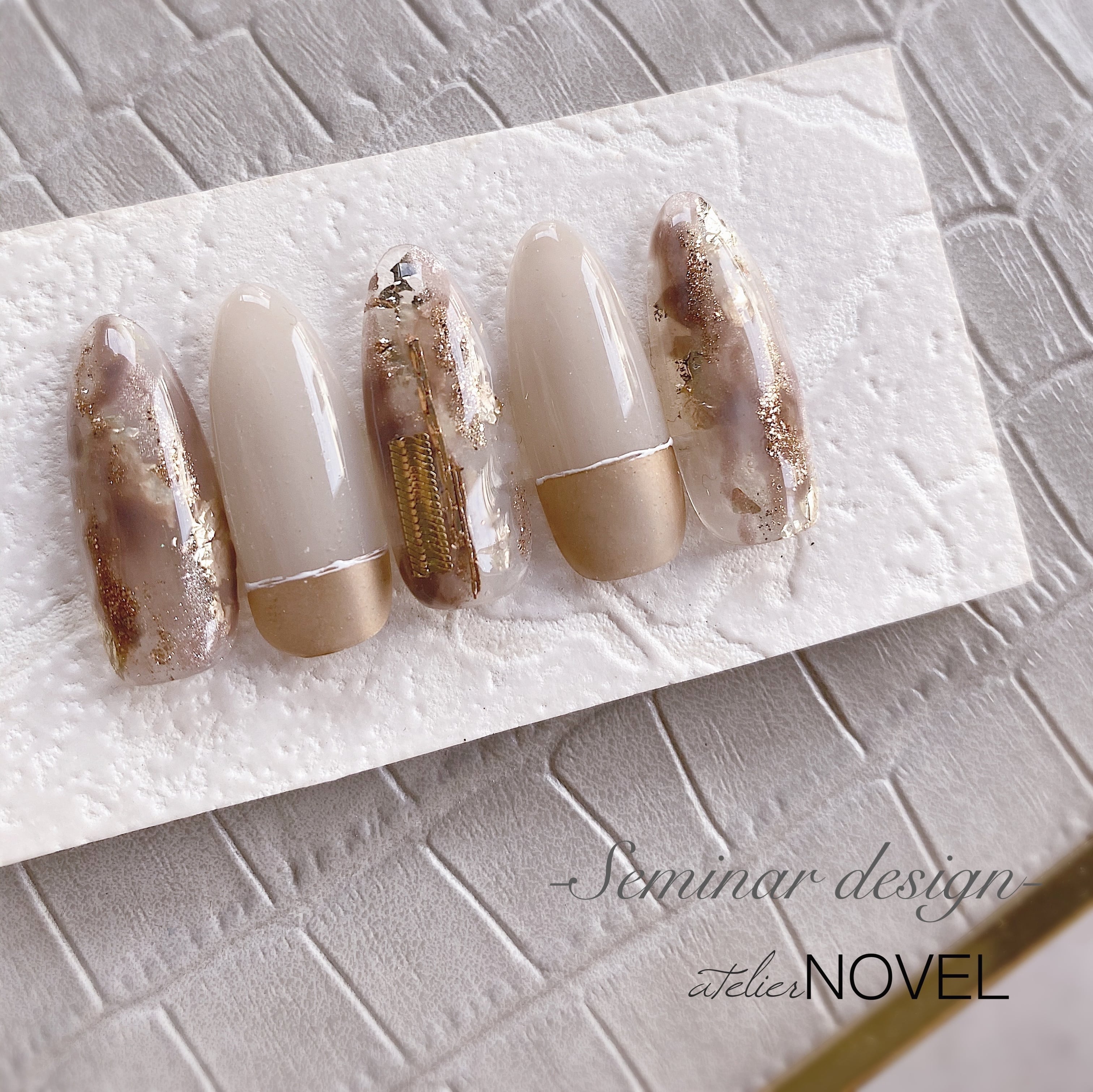 Gold Lamina 3SET | atelier NOVEL