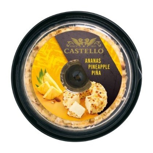 フレッシュ チーズ キャステロクリーム パイナップル 125g デンマーク産 毎週水・金曜日発送