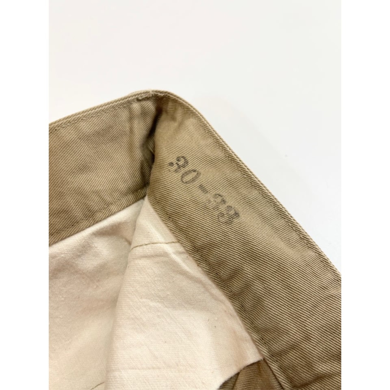 50s USMC "45KHAKI" TROUSERS Size W30L33→W30L32