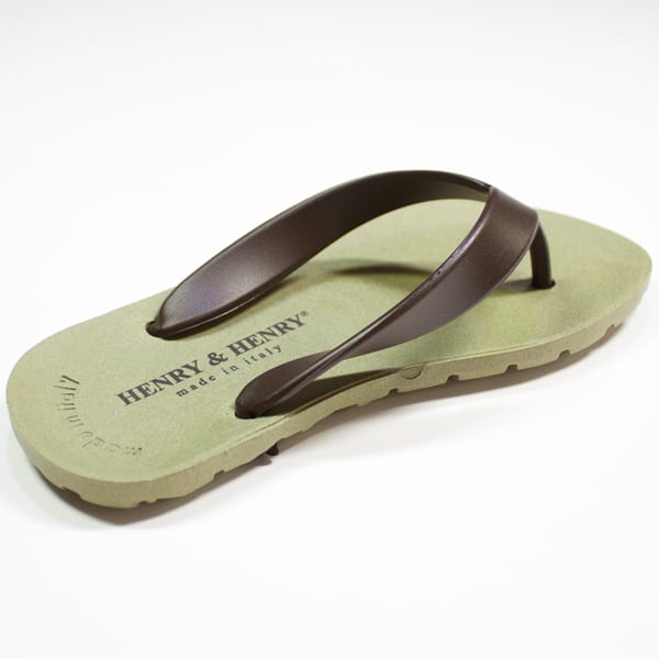 ［HENRY&HENRY］サンダル FLIPPER キッズ｜Verde／Marron | bibmilk Online powered by BASE