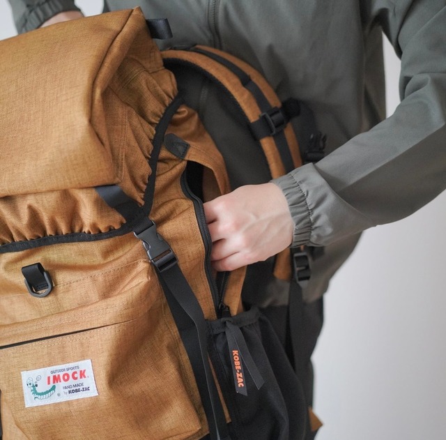 【受注販売】IMOCK -KOBE  ZAC-WALKING 【ウォーキング】 26ℓ　ブラウン