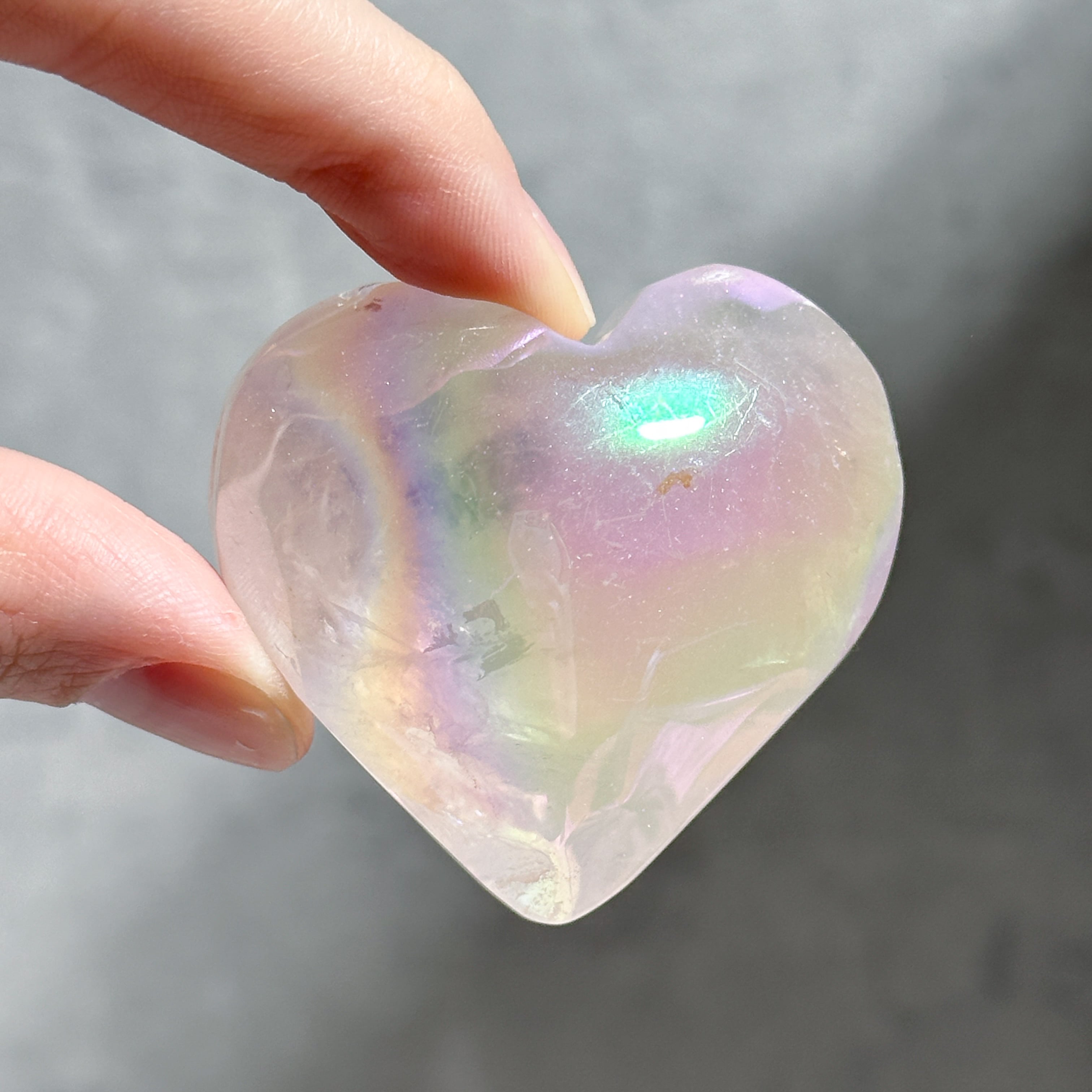 エンジェルオーラハートローズクォーツ 178g 天然石 パワーストーン エンジェルオーラハートローズクォーツ 178g 天然石 パワーストーン