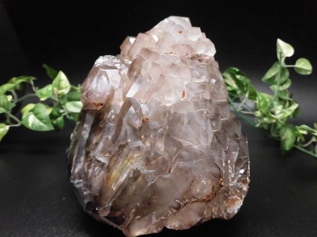 【送料無料】【高品質】ブラジル産ジャカレー水晶（アリゲータークオーツ）　no.2