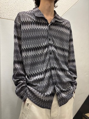90's Y.M.L.A. プリーツシャツ