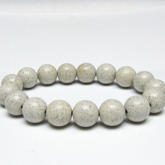 北投石 ブレスレット 12mm 一点物 メール便可 111-50133