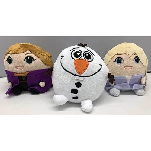 アナと雪の女王２まるころぬいぐるみマスコット 4種 各1個アソート