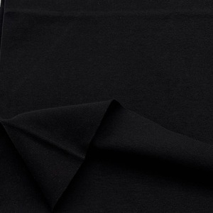 ★TB775◆2m◆SALE◆綿100%フライスニット生地◆ブラック