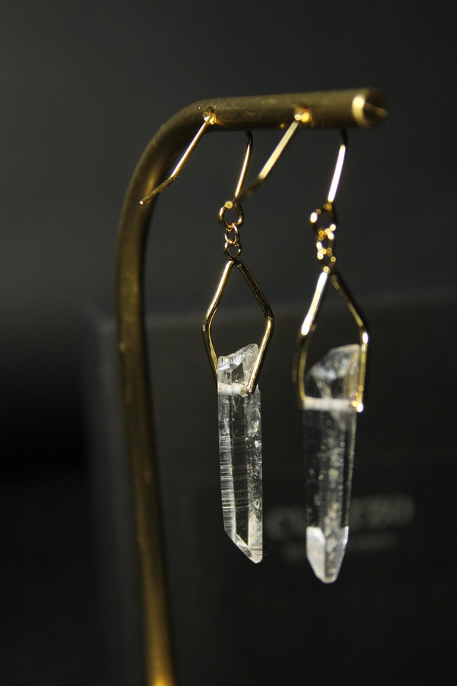 【122】宮崎クリスタル nishimera ピアス