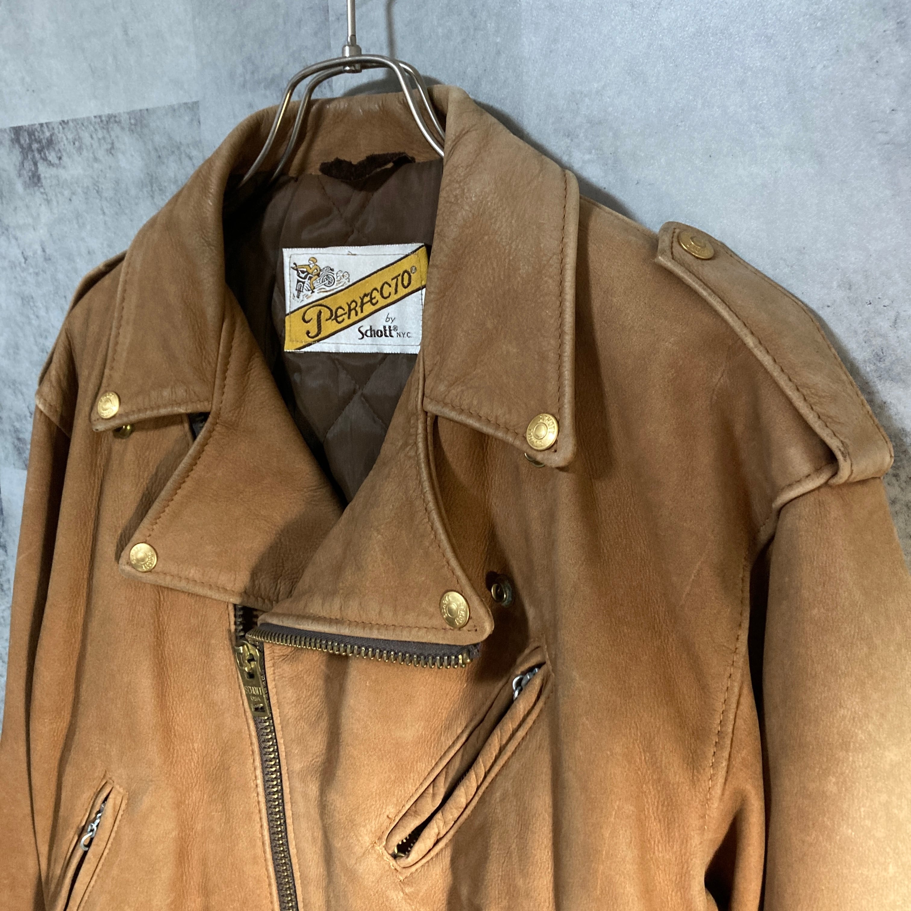 90s USA製 SCHOTT 150 ダブルライダース ヌバックレザー 90s USA製 SCHOTT 150 ダブルライダース ヌバックレザー
