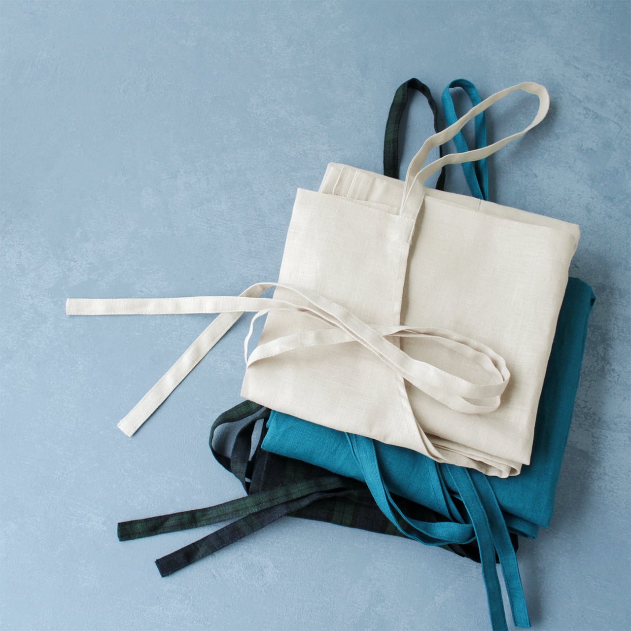 fog linen work 別注カラーフルエプロン【ANGERS Original】 | ANGERS