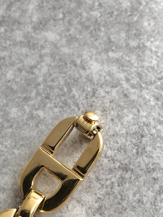 Christian Dior クリスチャン ディオール ブレスレット ゴールド CD vintage ヴィンテージ オールド vjfg4u