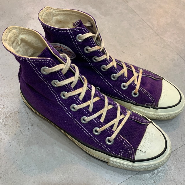 1990s CONVERSE ALL STAR HI 5 1/2 PURPLE