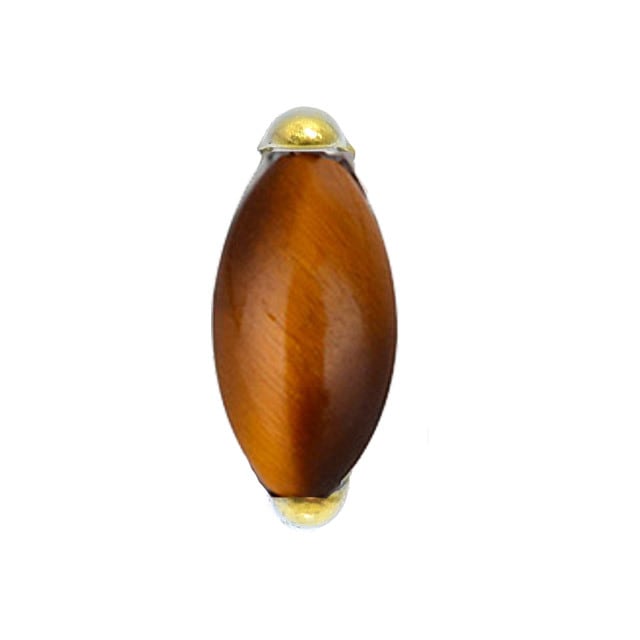 プッシュピアス 20G 18G 16G 14G ゴールド 天然石ピアス 金属