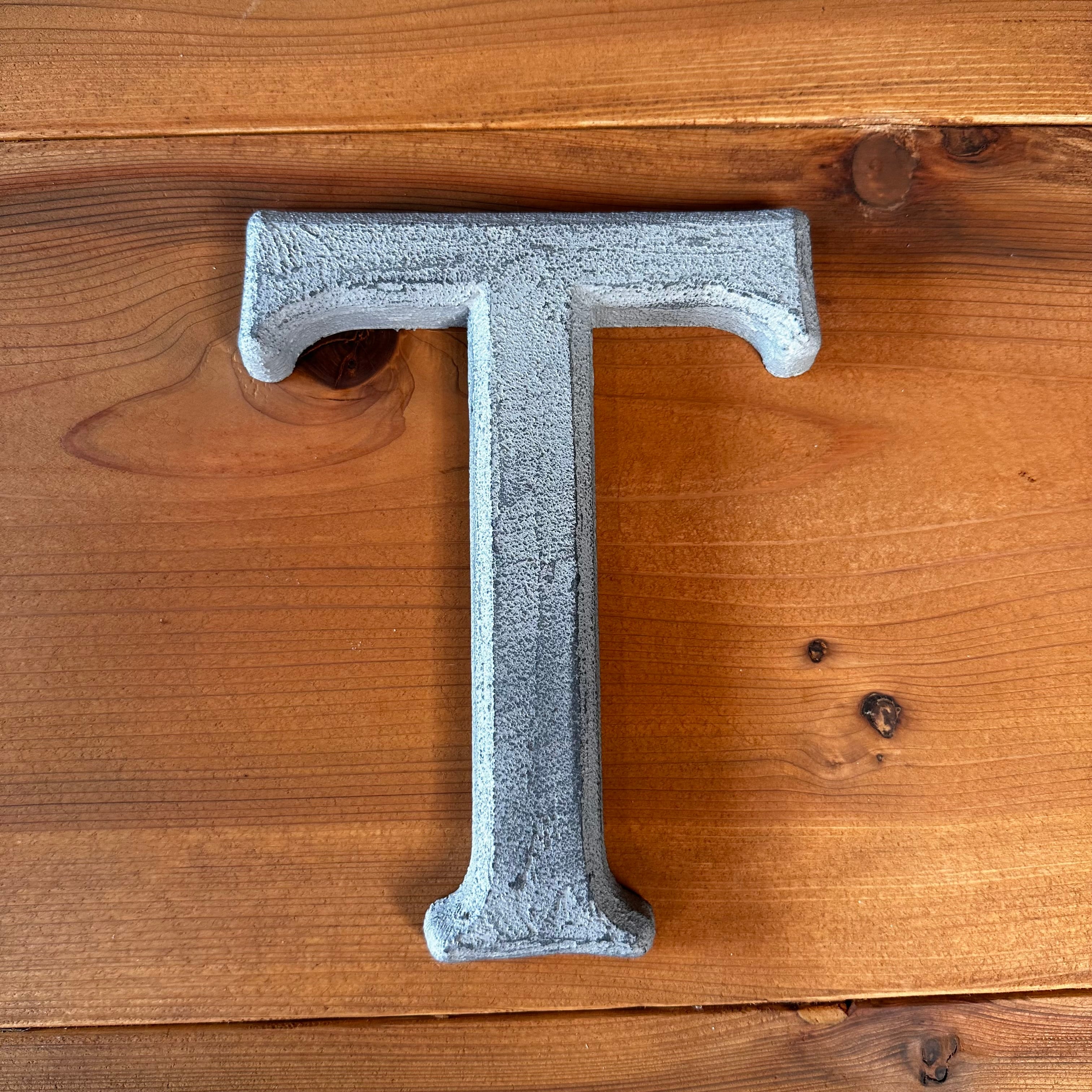 切文字 立体文字 カルプ文字 モルタル エイジング | sign store SIGNAL