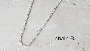 Rainbow moon pair shape necklace《silver925》