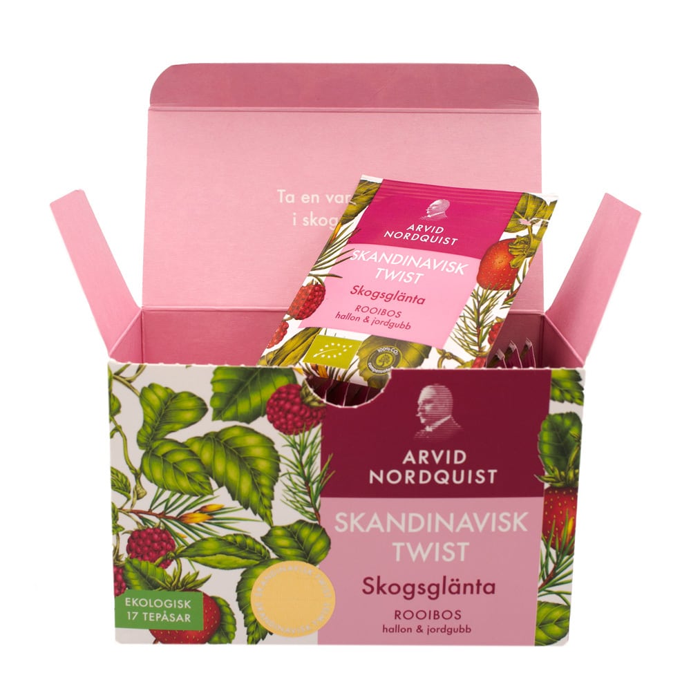 Skogsglänta（スウェーデンの森）有機ルイボスティー（ラズベリー