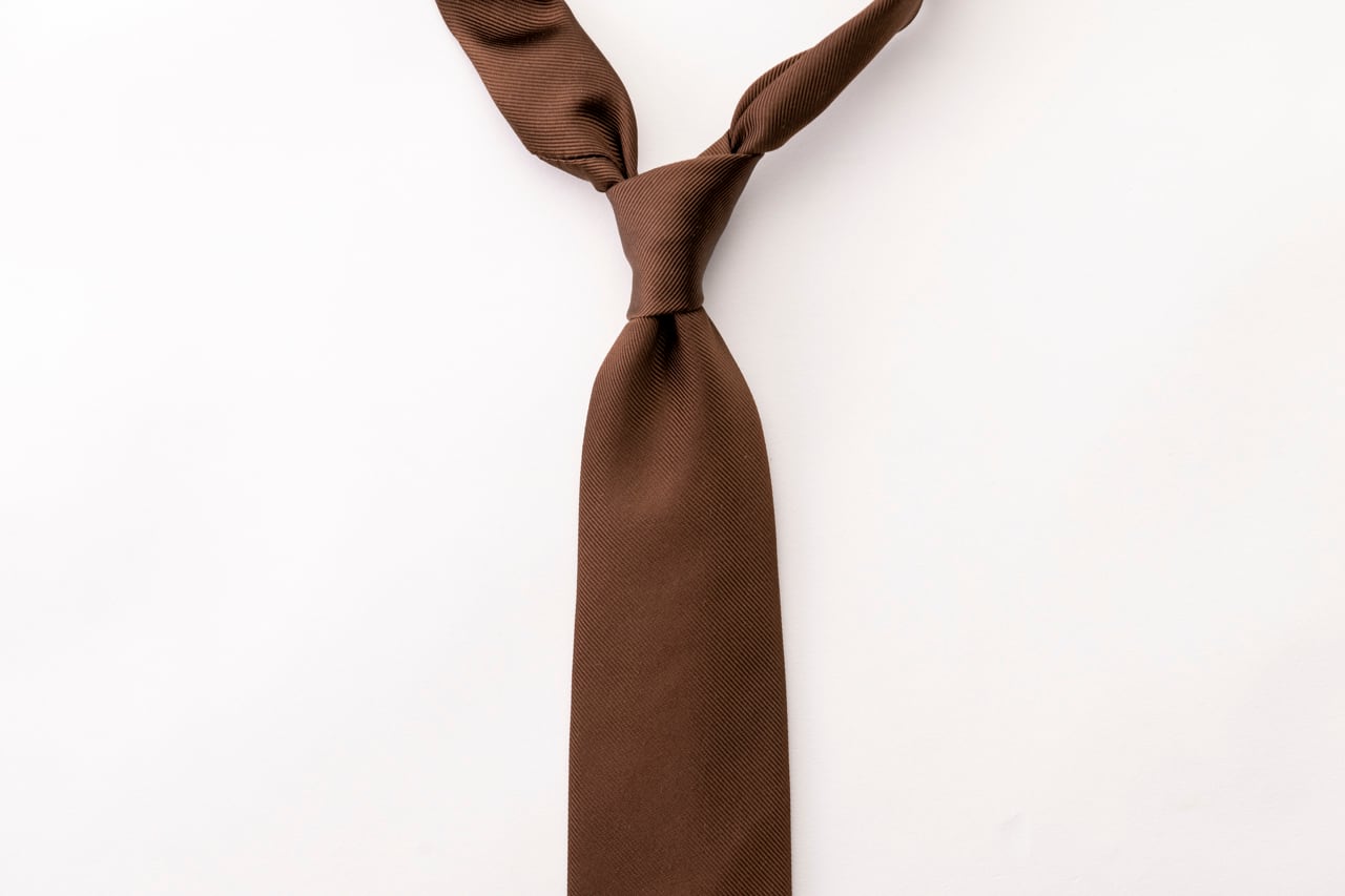 レップソリッドタイ BROWN