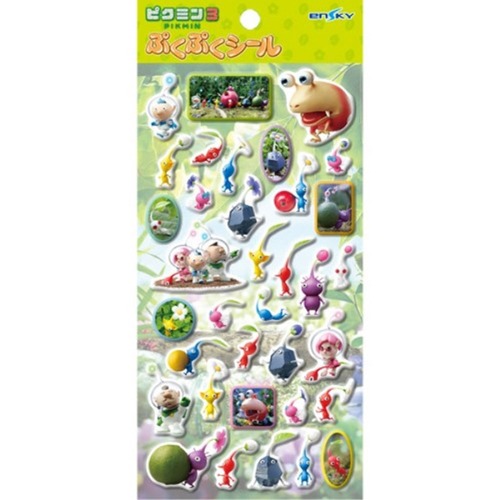 【ロット販売】【12入】ピクミン3/ぷくぷくシール(8808045)