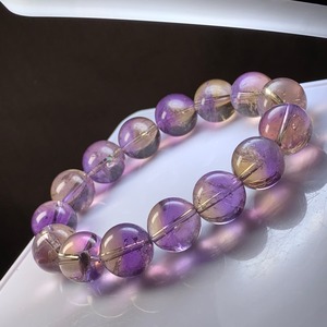 ボリビア産・バイカラーアメトリン ブレスレット