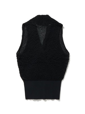 PERVERZE パーバーズ / Shirring Sheer Knit Top  ¥25,300- / トップス