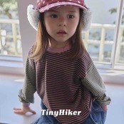 〖取寄〗韓国子供服 / 26winter / TinyHiker / マゴストライプT / キッズ *XS~XL*