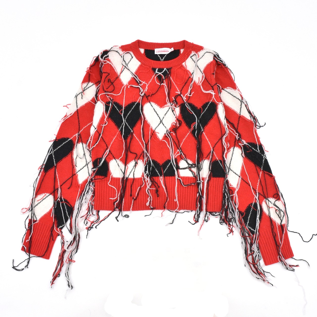 【CHARLES JEFFREY LOVERBOY】GUDDLE JUMPER(RED) - 1