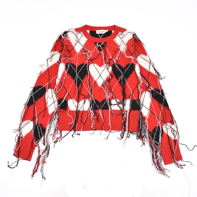 【CHARLES JEFFREY LOVERBOY】GUDDLE JUMPER(RED)