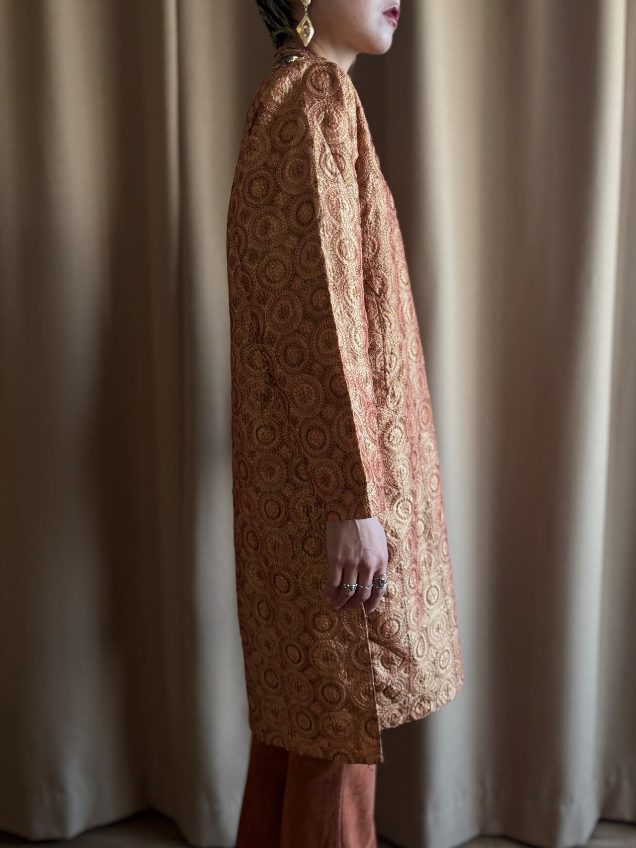 JUNAID JAMSHED embroidery pattern tunic-5072-11