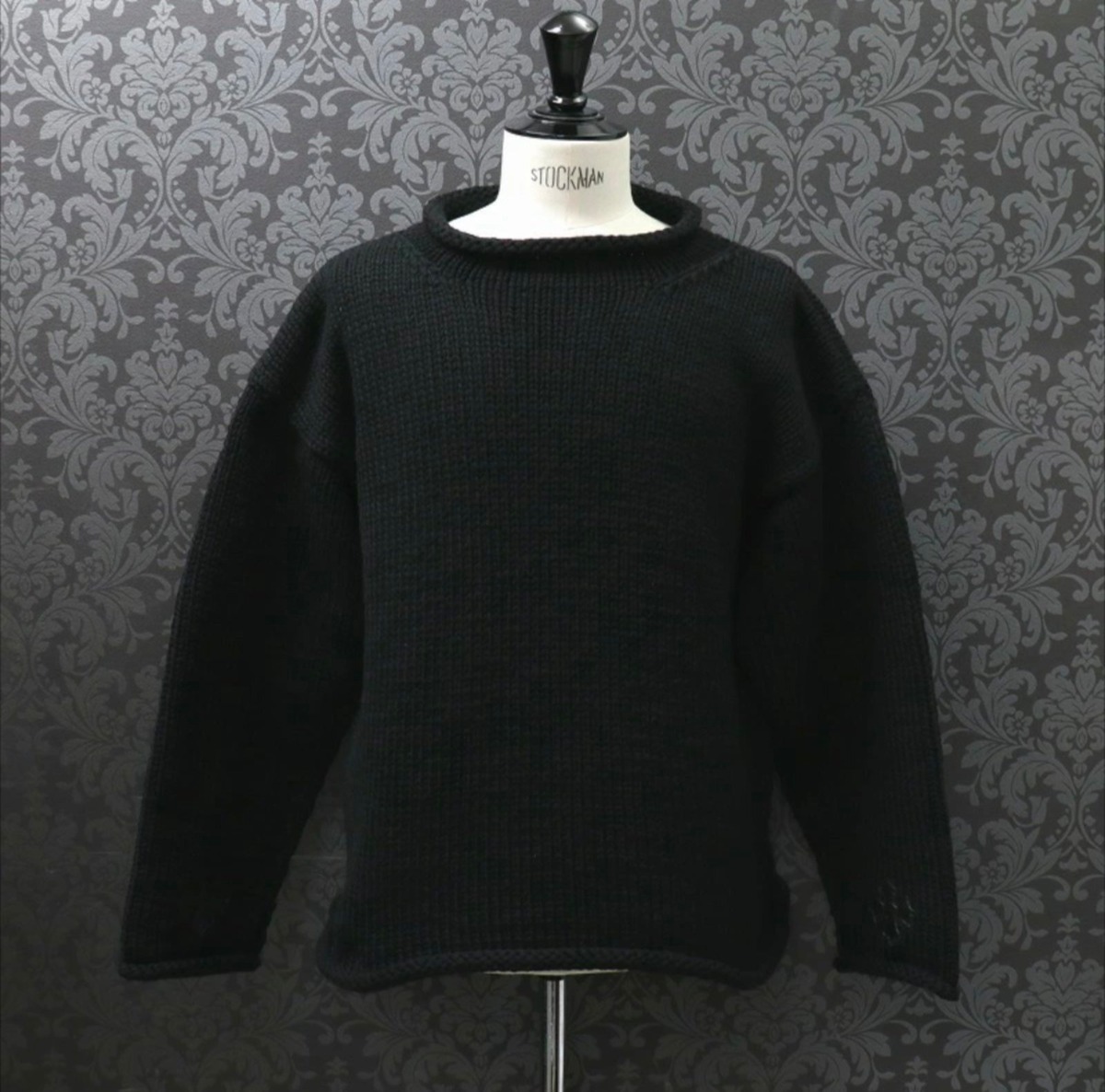 CHROME HEARTS クロムハーツ カシミヤ CHプラスパッチ スクロール 