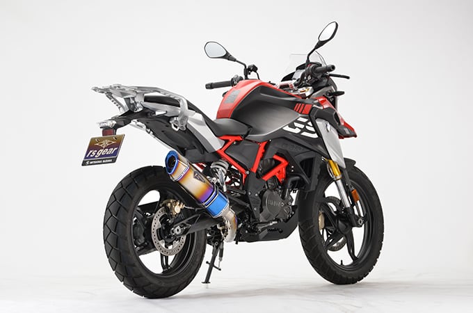 G310GS/R('23～) GTスペック フルエキゾースト チタンドラッグブルー