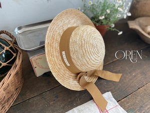 [Oren] Riole Round Branch Hat / [오렌] 리오레둥근지사모