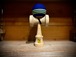 Cereal kendama Navy Lime Trinity Shape けん玉