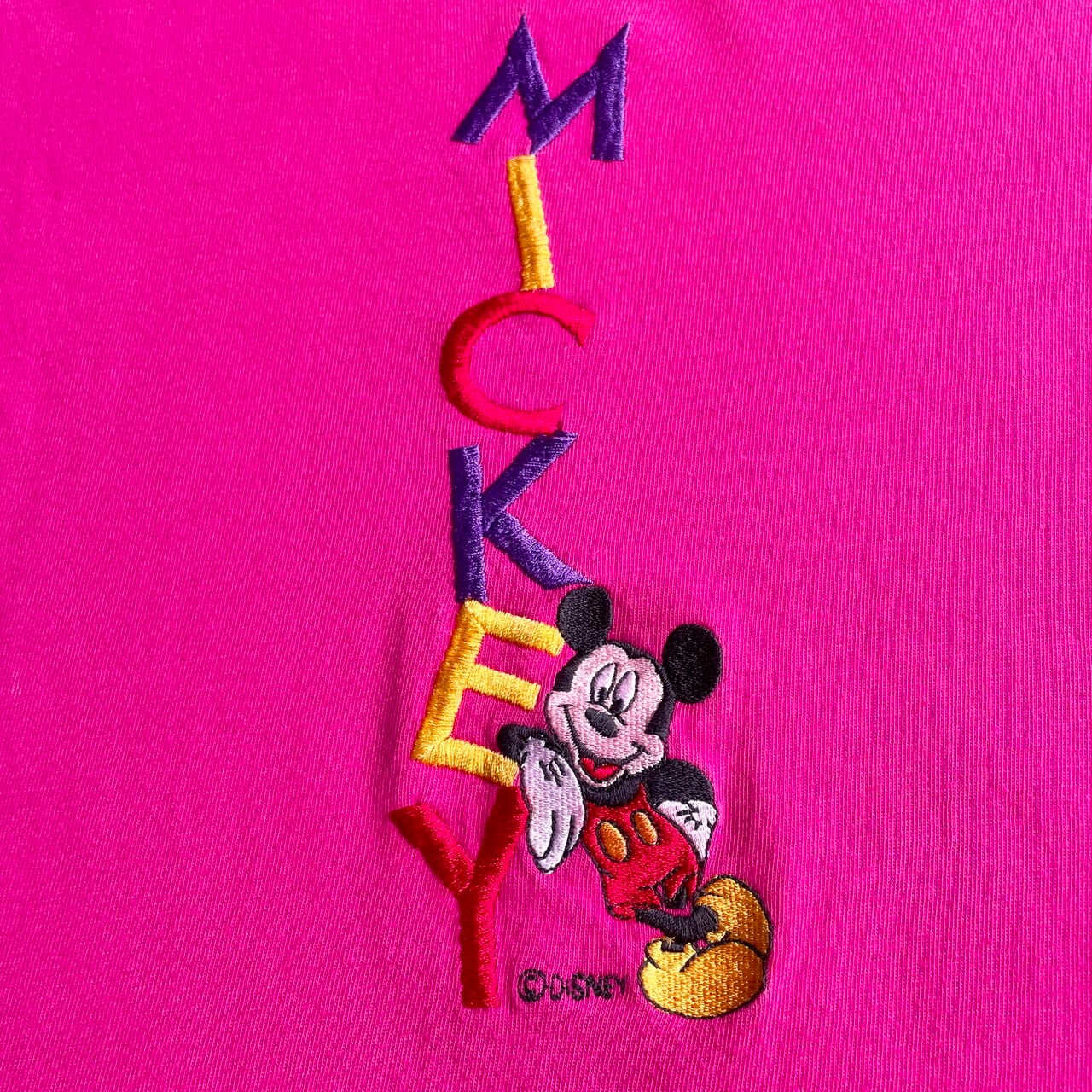 古着 80~90年代 MICKEY MOUSE ミッキーマウス キャラクタースウェット 