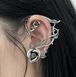 【予約】2type Gothic silver rose earring / pierce