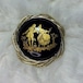Limoges ゴールド ブローチ #1164