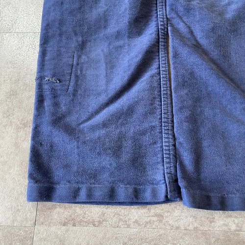 50-60s フレンチワーク モールスキン パンツ W32 詳細写真13