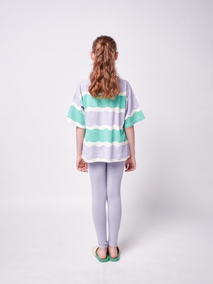 BOBO CHOSES /  Waves all over short sleeve T-shirt