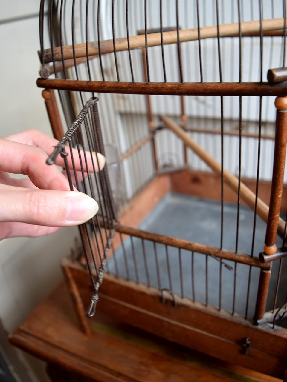 木製 鳥かご バードケージ | Brocante de La Cocotte （フランス