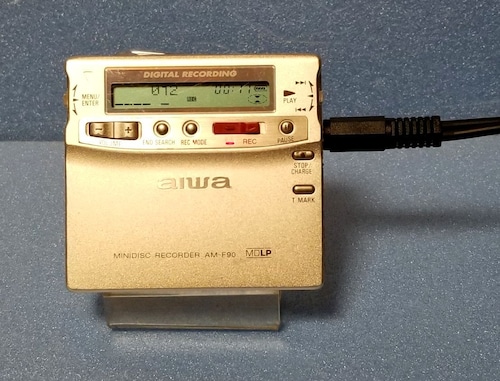 aiwa AM-F90 MDポータブルレコーダー  MDLP対応 完動品・動作保証