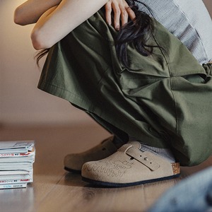 Suede Clog Sandal Shoes/ スエード クロッグ サンダル シューズ